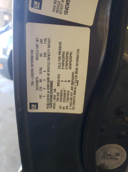 2002 BUICK PARK AVENU - 1G4CW54K224209882