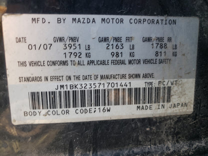 2007 MAZDA 3 S - JM1BK323571701441