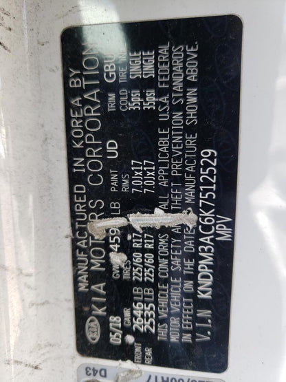 2019 KIA SPORTAGE L - KNDPM3AC6K7512529