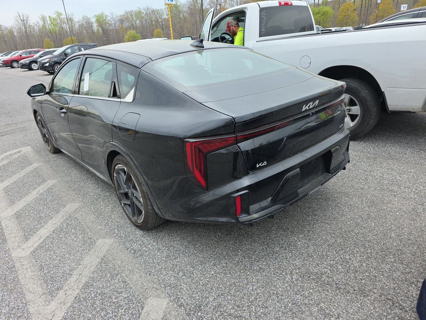 Kia K4 GT-Line 2025 Black – Low Miles FWD Sedan with Sunroof | VIN: 3KPFW4DE2SE055534