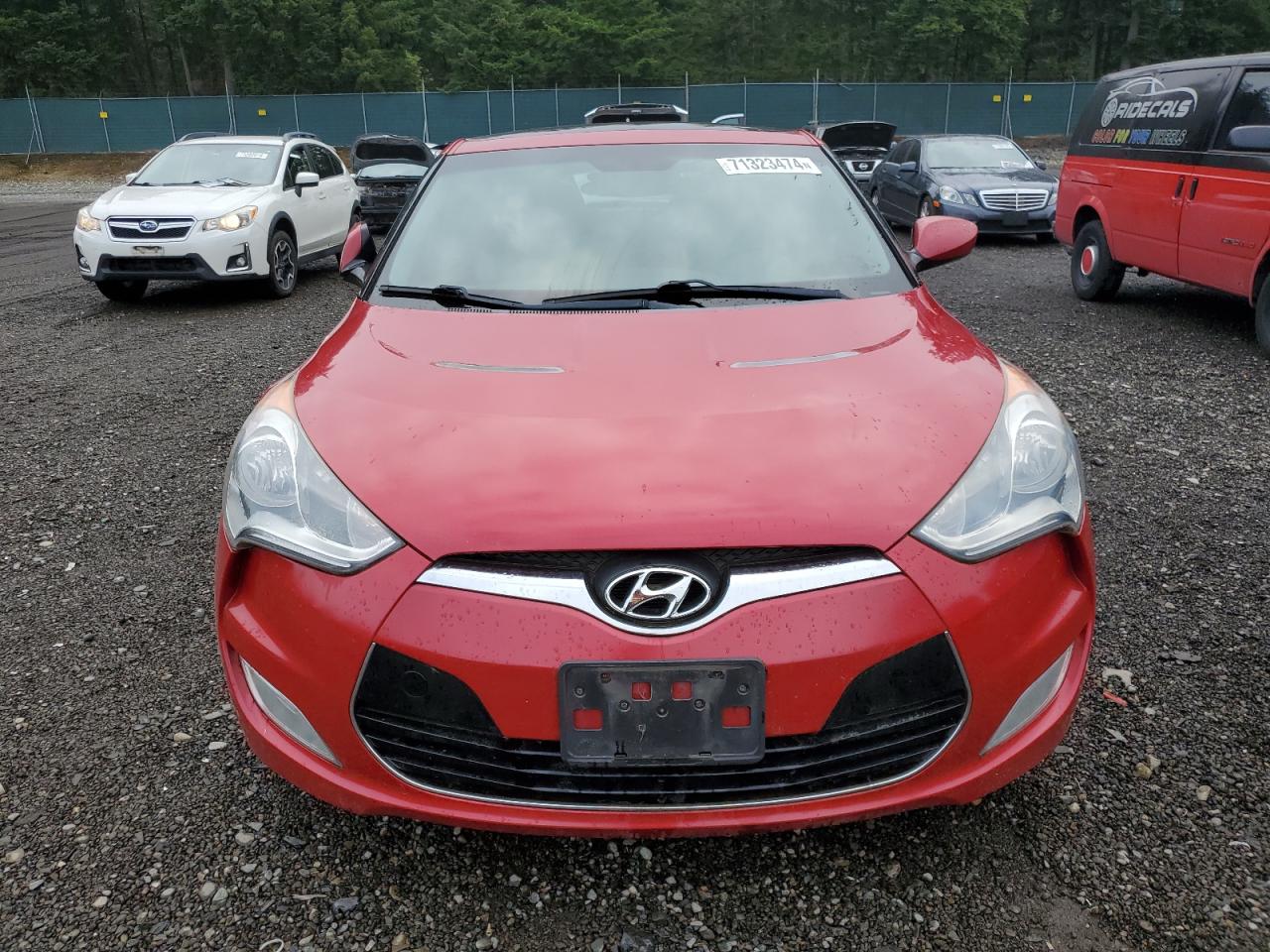 2013 HYUNDAI VELOSTER - KMHTC6AD9DU146643