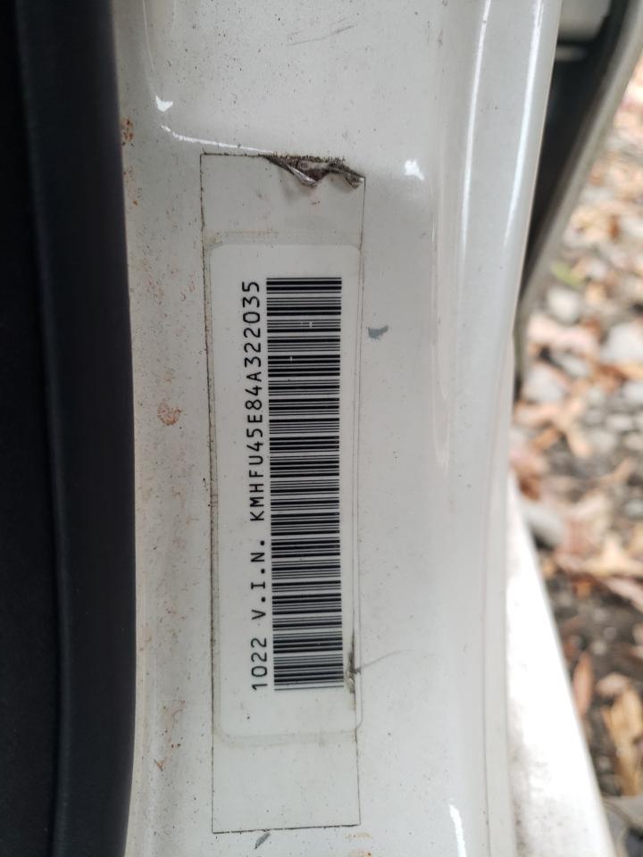 2004 HYUNDAI XG 350 - KMHFU45E84A322035