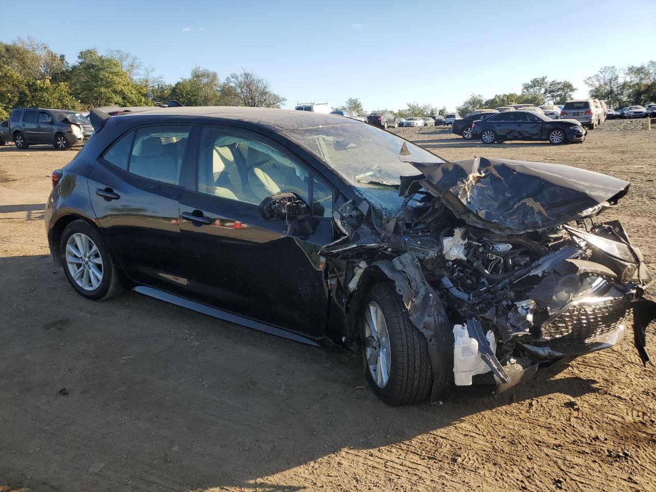 2025 TOYOTA COROLLA SE | BLACK | VIN: JTND4MBE1S3236384