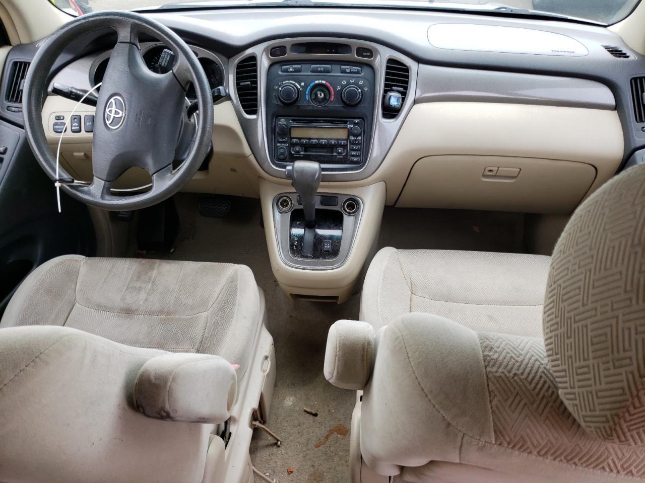 2001 TOYOTA HIGHLANDER - JTEHF21A510015384