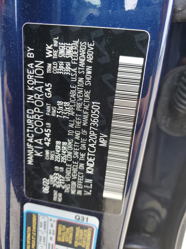 2023 KIA SELTOS SX - KNDETCA20P7360501