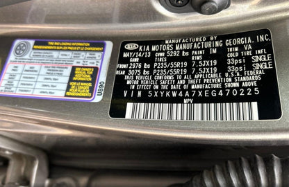 2014 KIA SORENTO SX - 5XYKW4A7XEG470225