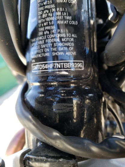 2022 TRIUMPH MOTORCYCLE SPEED TWIN - SMTD54HF7NTBB9396