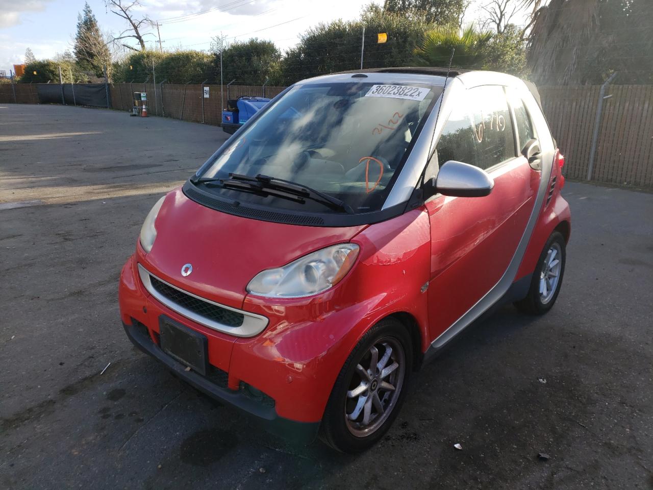 2009 SMART FORTWO PAS - WMEEK31X29K226122