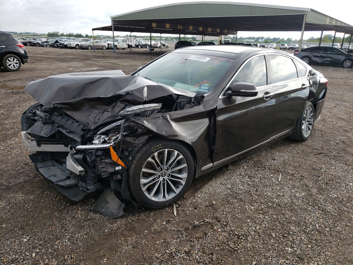 2017 GENESIS G80 BASE - KMHGN4JE0HU200958