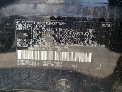 2006 TOYOTA RAV4 - JTMBK33V165007787