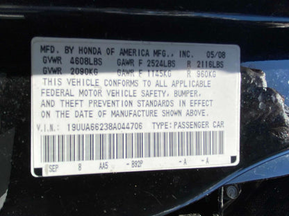 2008 ACURA TL - 19UUA66238A044706