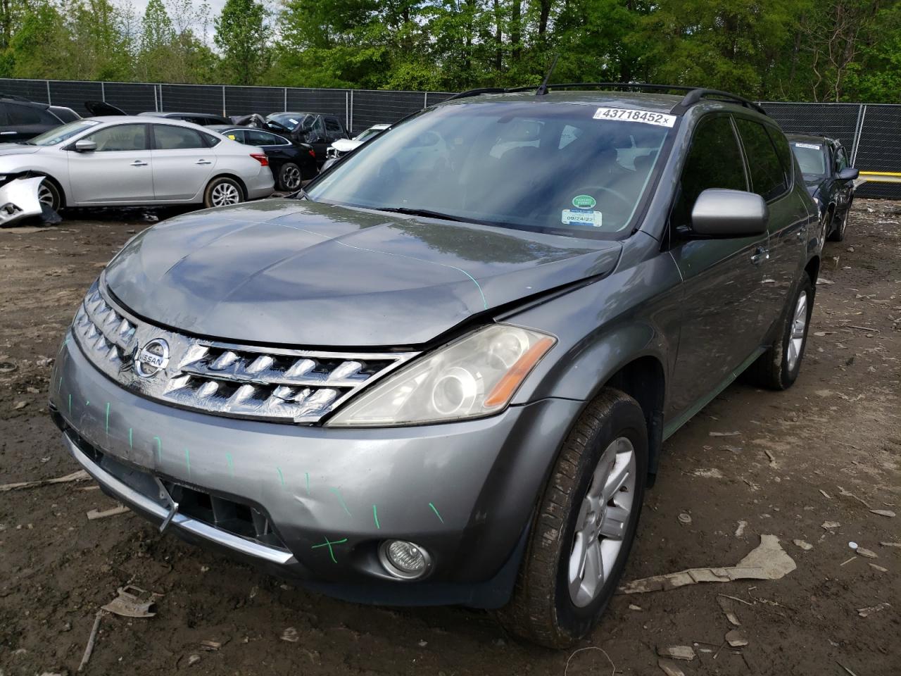 2007 NISSAN MURANO SL - JN8AZ08W57W663434