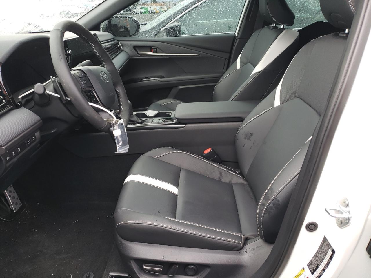 2025 TOYOTA CAMRY XSE | WHITE | VIN: 4T1DBADK4SU000491