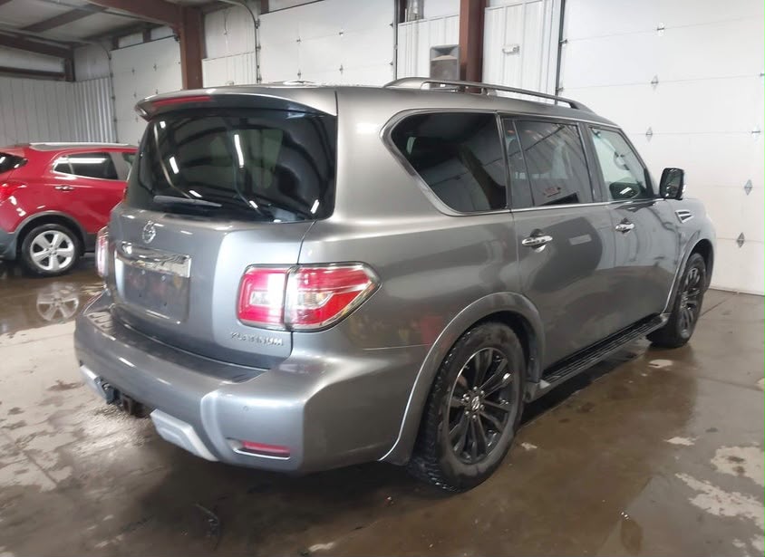 Nissan Armada Platinum 2019 Gray – 5.6L V8 4WD SUV | VIN: JN8AY2NC4K9581002