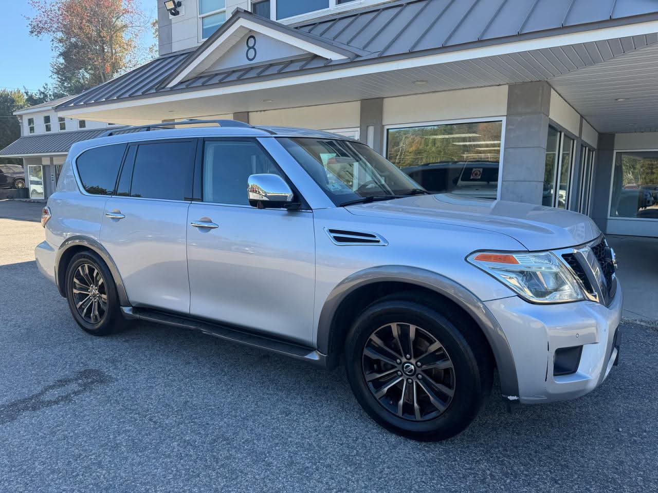 Nissan Armada Platinum 2019 Silver – 5.6L V8 4x4 Luxury SUV | VIN: JN8AY2NC5K9587293