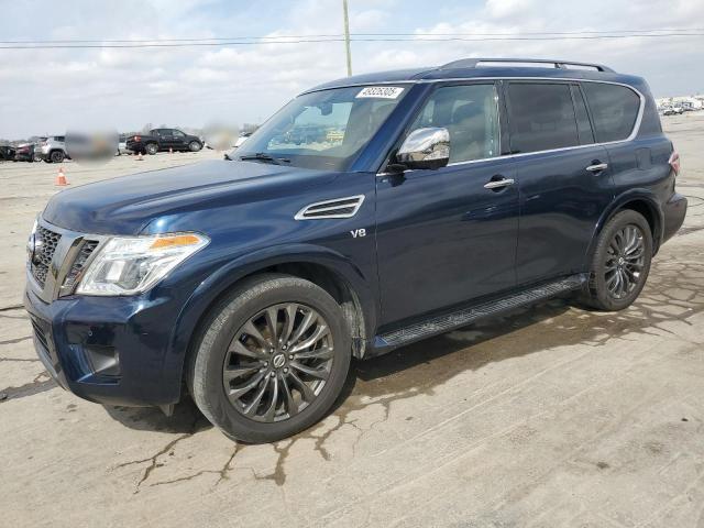 2018 Nissan Armada Platinium | Blue | 5.6L V8 AWD SUV | VIN: JN8AY2NC9JX502630