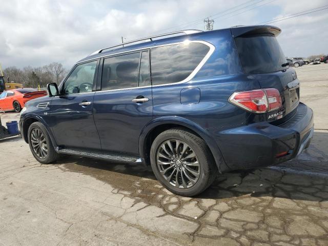 2018 Nissan Armada Platinium | Blue | 5.6L V8 AWD SUV | VIN: JN8AY2NC9JX502630
