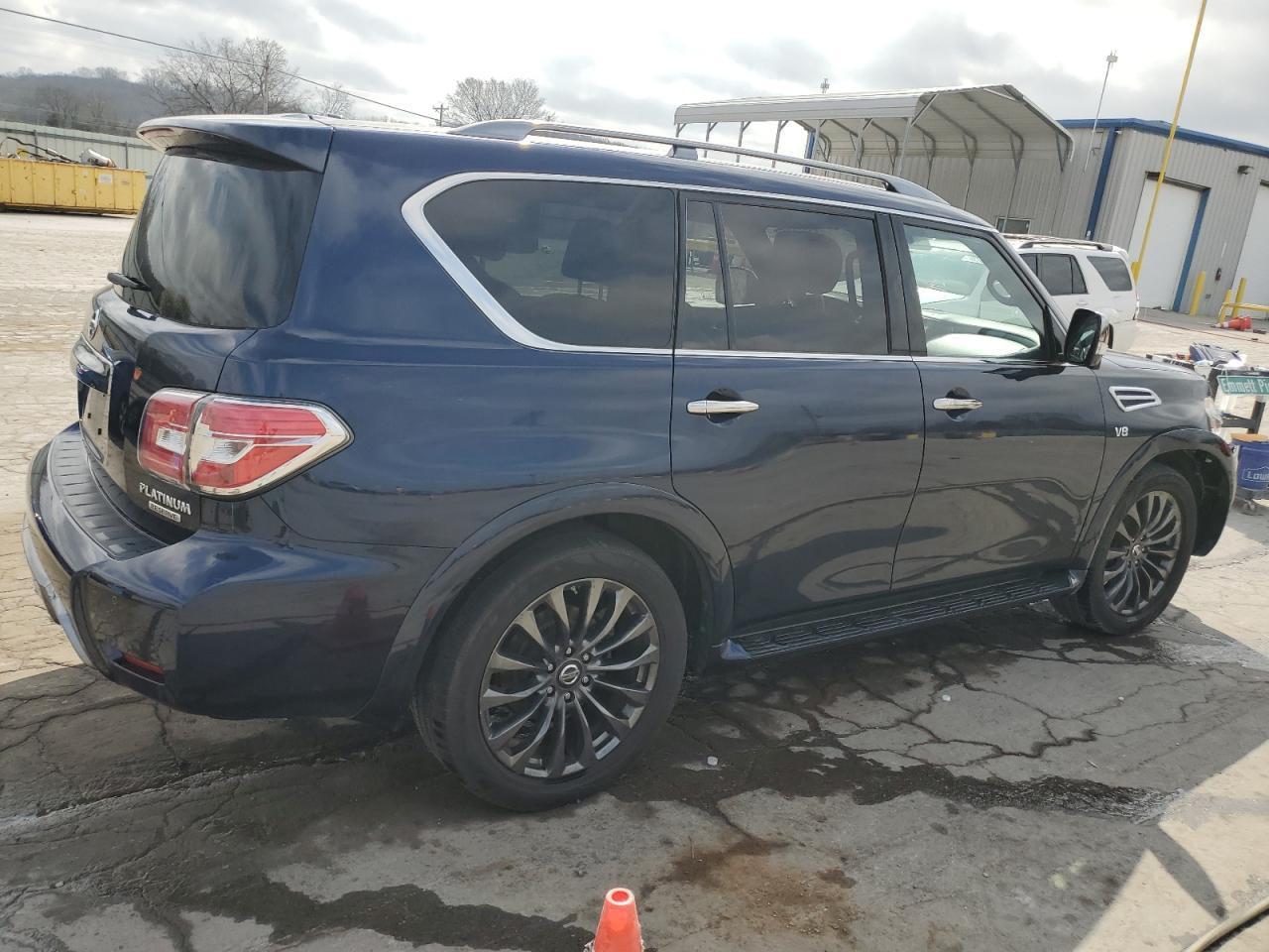 2018 Nissan Armada Platinium | Blue | 5.6L V8 AWD SUV | VIN: JN8AY2NC9JX502630