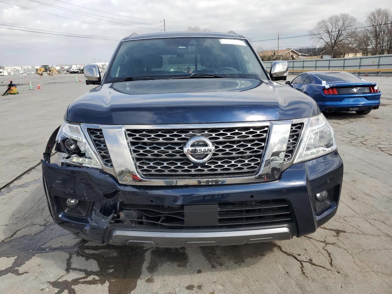 2018 Nissan Armada Platinium | Blue | 5.6L V8 AWD SUV | VIN: JN8AY2NC9JX502630