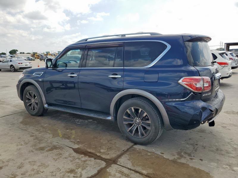 Nissan Armada Platinum 2020 Blue – 5.6L V8 AWD SUV | VIN: JN8AY2NCOL9617818