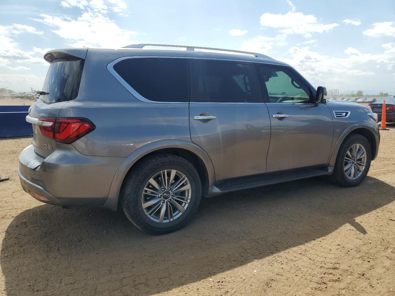 2019 INFINITI QX80 LUXE | Gray | 5.6L V8 4x4 | VIN: JN8AZ2NEXK9235972