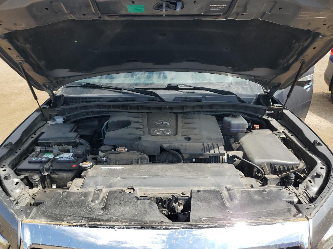 2019 INFINITI QX80 LUXE | Gray | 5.6L V8 4x4 | VIN: JN8AZ2NEXK9235972