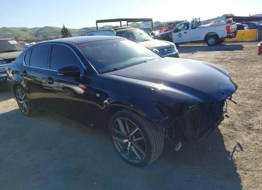 Lexus GS 350 F Sport 2019 White – 3.5L V6 RWD Sedan | VIN: JTHBZ1BL0KA016920
