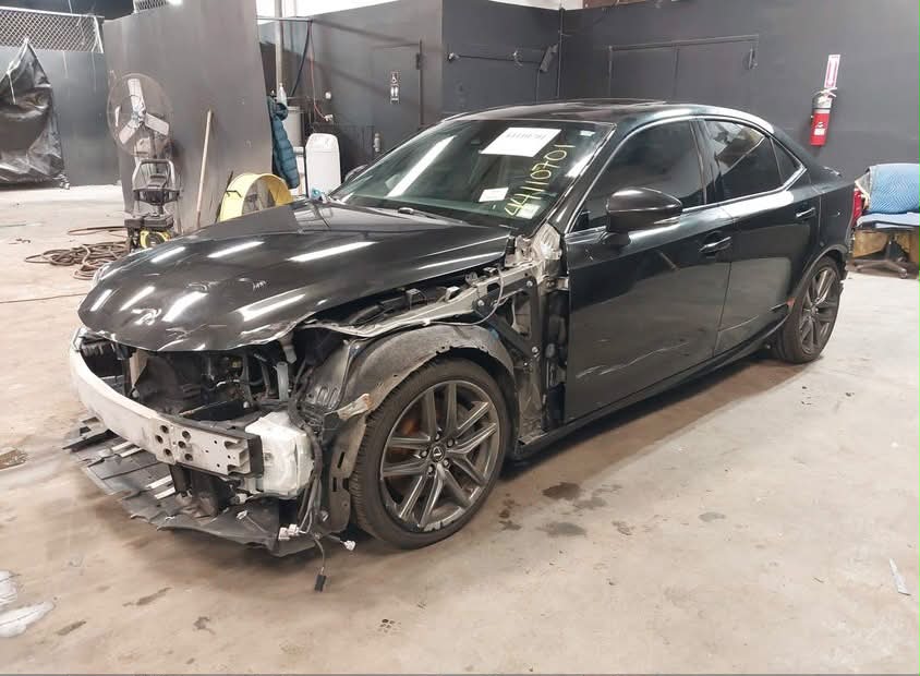 Lexus IS 350 2018 Black – 3.5L V6 RWD Sport Sedan | VIN: JTHC81D28J5030938