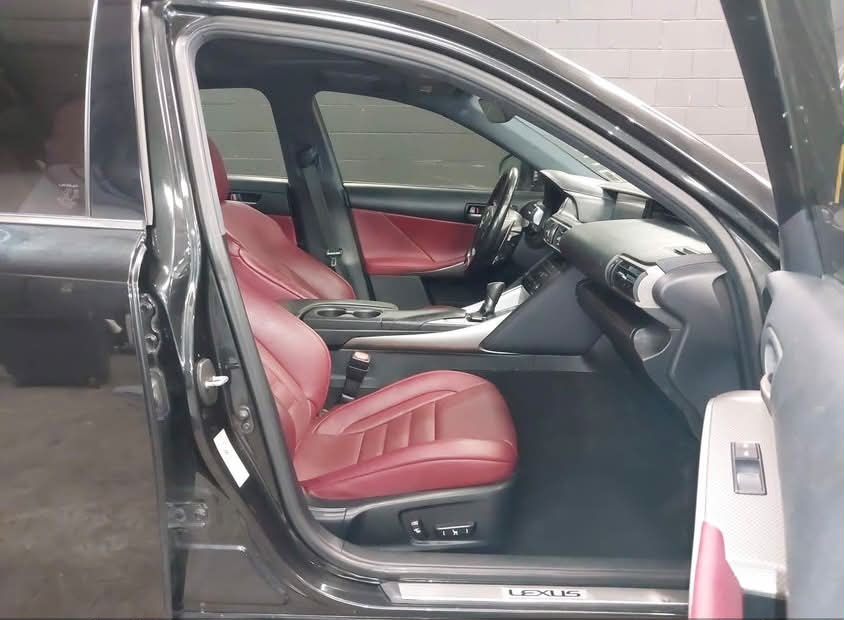 Lexus IS 350 2018 Black – 3.5L V6 RWD Sport Sedan | VIN: JTHC81D28J5030938