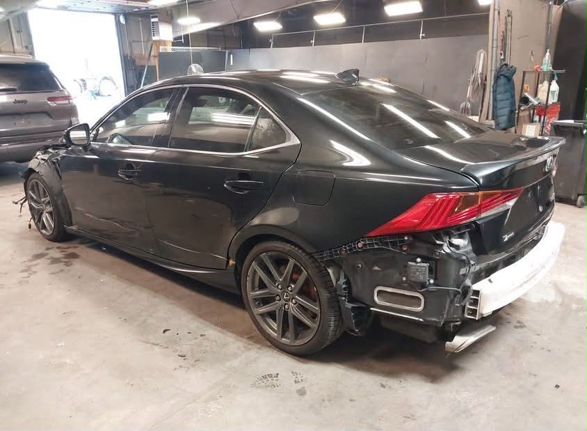 Lexus IS 350 2018 Black – 3.5L V6 RWD Sport Sedan | VIN: JTHC81D28J5030938