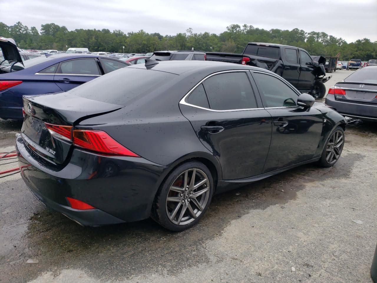 Lexus IS 350 2018 Black – 3.5L V6 RWD Luxury Sedan | VIN: JTHCZ1D2XJ5015404