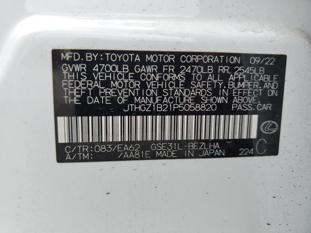 Luxury Rebuild Opportunity – 2023 Lexus IS 350 F Sport | VIN: JTHGZ1B21P5058820