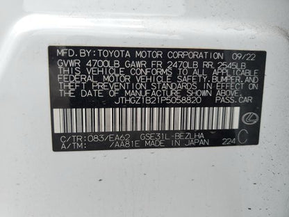 Luxury Rebuild Opportunity – 2023 Lexus IS 350 F Sport | VIN: JTHGZ1B21P5058820