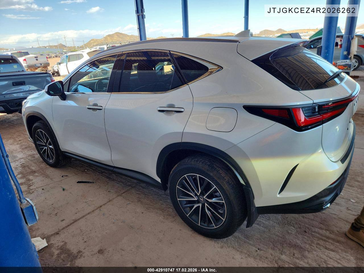 2024 Lexus NX 350h Premium VIN JTJGKCEZ4R2026262 – BidAutoCars