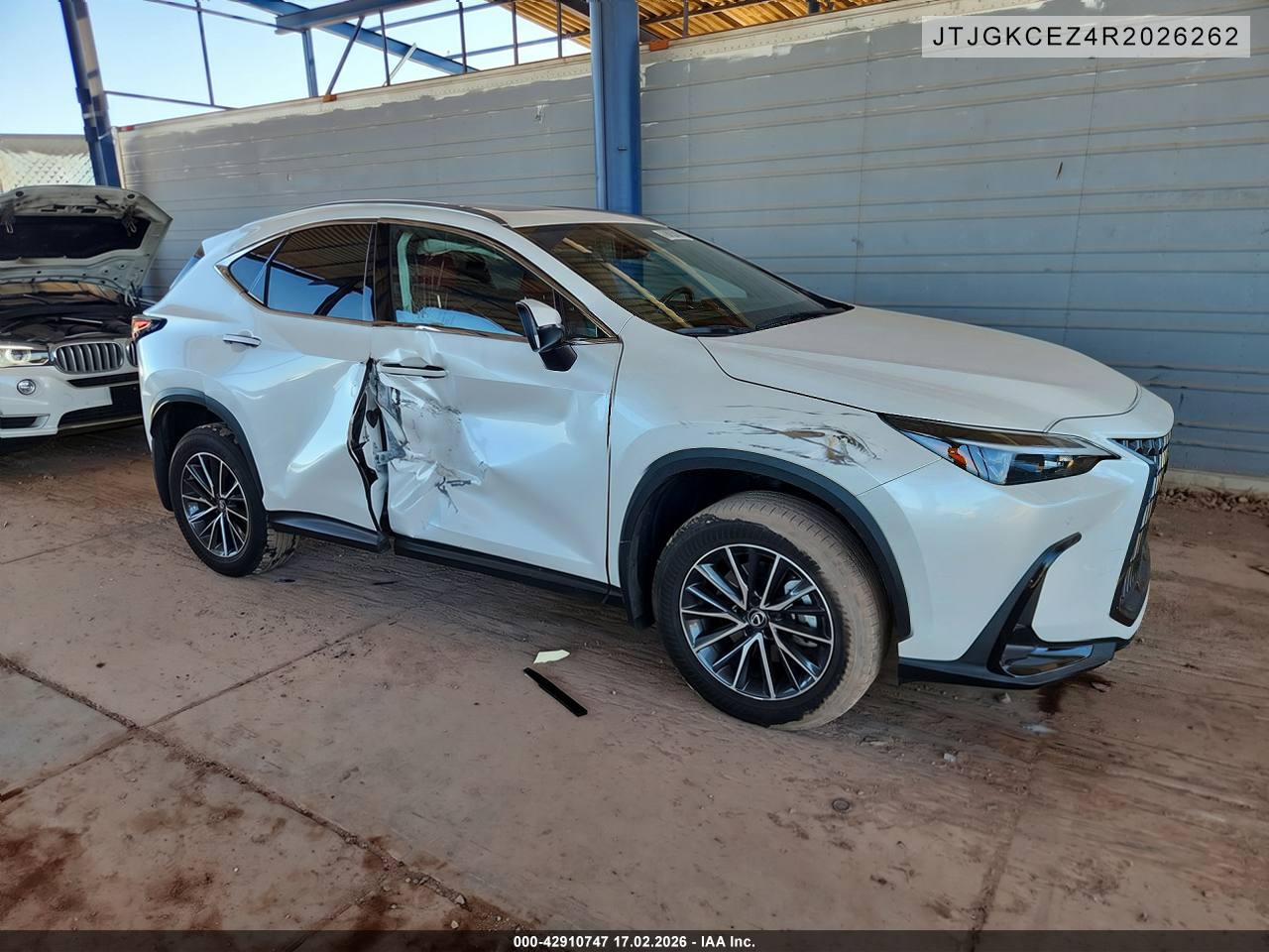 2024 Lexus NX 350h Premium VIN JTJGKCEZ4R2026262 – BidAutoCars