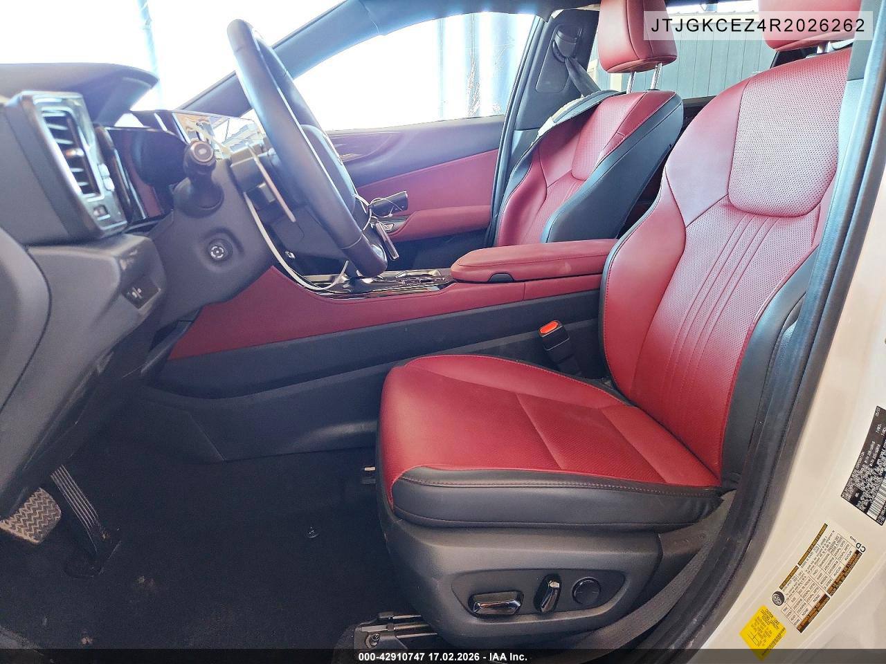 2024 Lexus NX 350h Premium VIN JTJGKCEZ4R2026262 – BidAutoCars