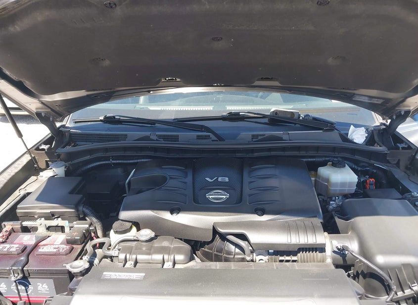 Nissan Armada 2019 Gray – 5.6L V8 AWD Full-Size SUV | VIN: JN8AY2NCXKX509992