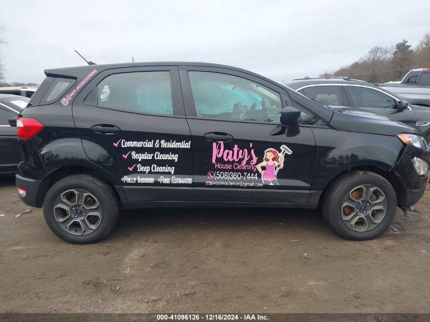 2021 Ford EcoSport S AWD 2.0L Automatic | VIN: MAJ6S3FLXMC401881