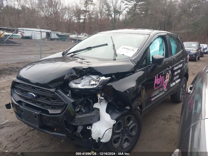 2021 Ford EcoSport S AWD 2.0L Automatic | VIN: MAJ6S3FLXMC401881