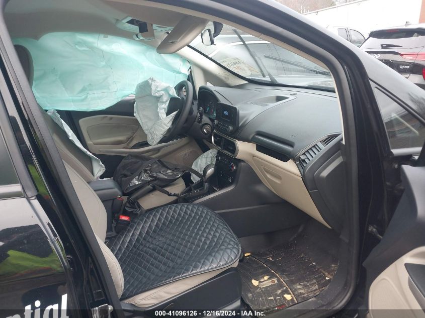 2021 Ford EcoSport S AWD 2.0L Automatic | VIN: MAJ6S3FLXMC401881