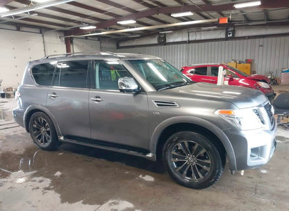 Nissan Armada Platinum 2019 Gray – 5.6L V8 4WD SUV | VIN: JN8AY2NC4K9581002