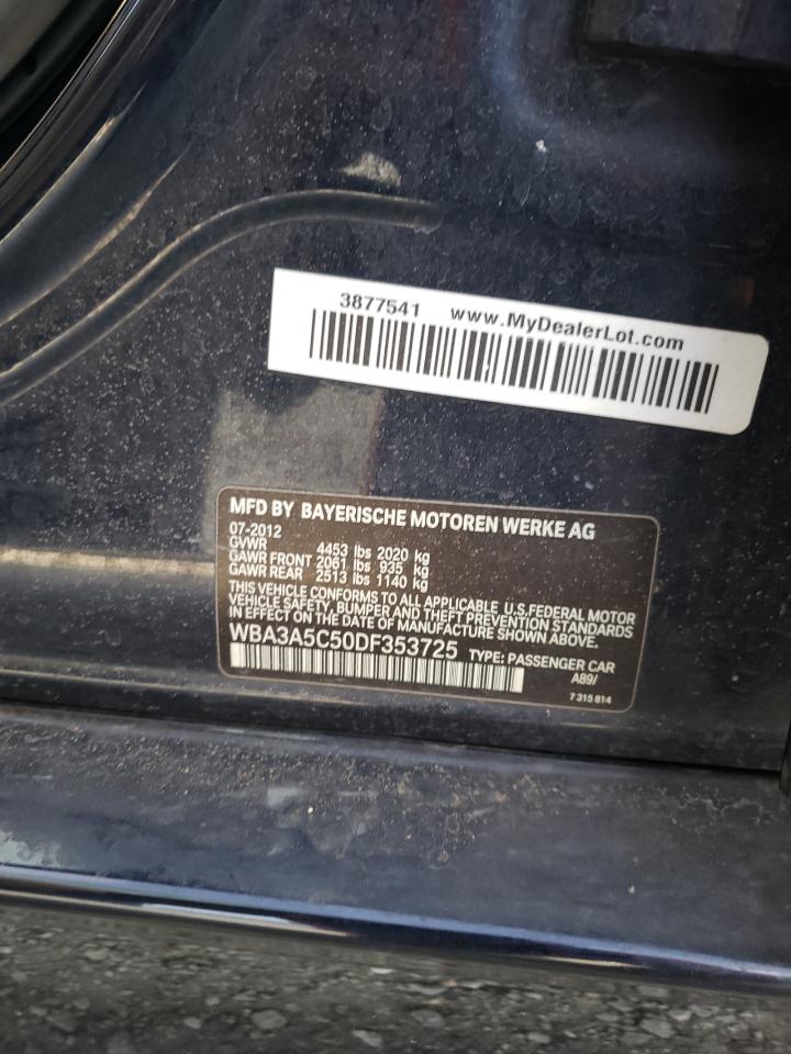 2013 BMW 328 I - WBA3A5C50DF353725