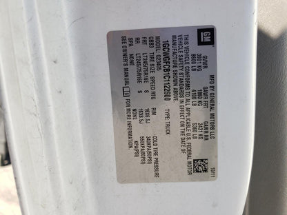 2012 CHEVROLET EXPRESS G2 - 1GCWGFCB1C1122600