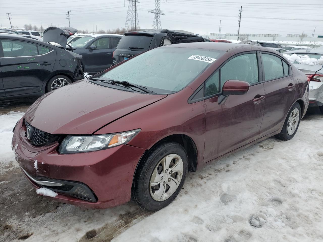 2015 HONDA CIVIC LX - 19XFB2F59FE052763