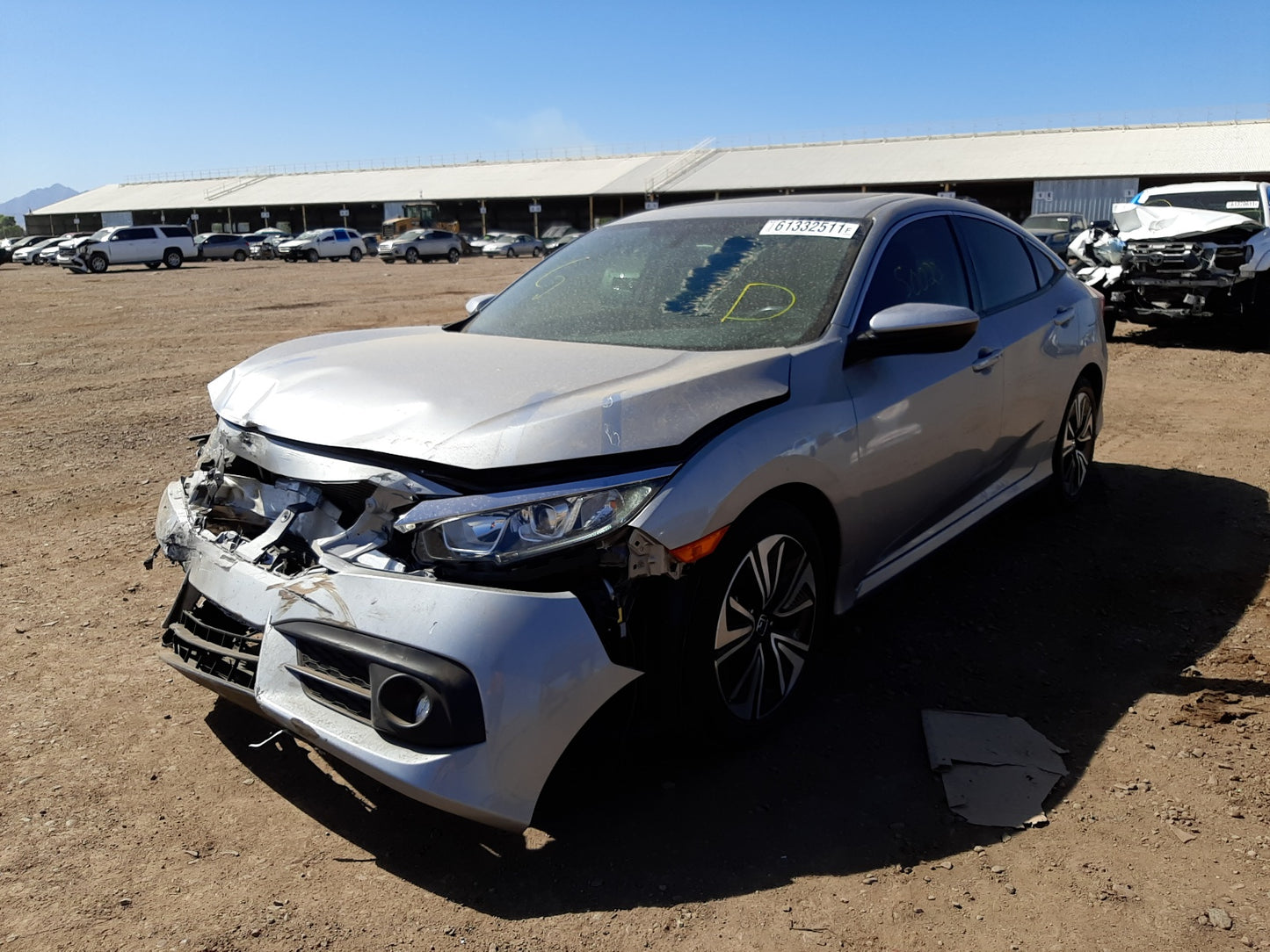 2018 HONDA CIVIC EXL - JHMFC1F76JX026184