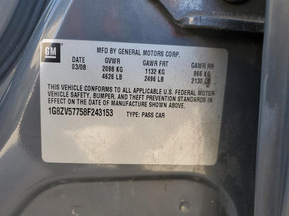 2008 SATURN AURA XR - 1G8ZV57758F243153