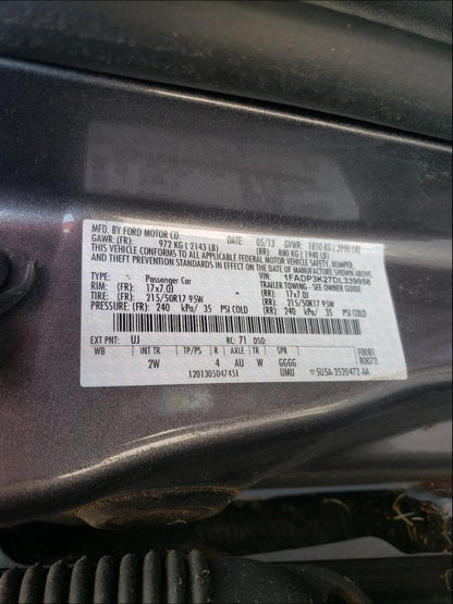 2013 FORD FOCUS SE - 1FADP3K27DL339958