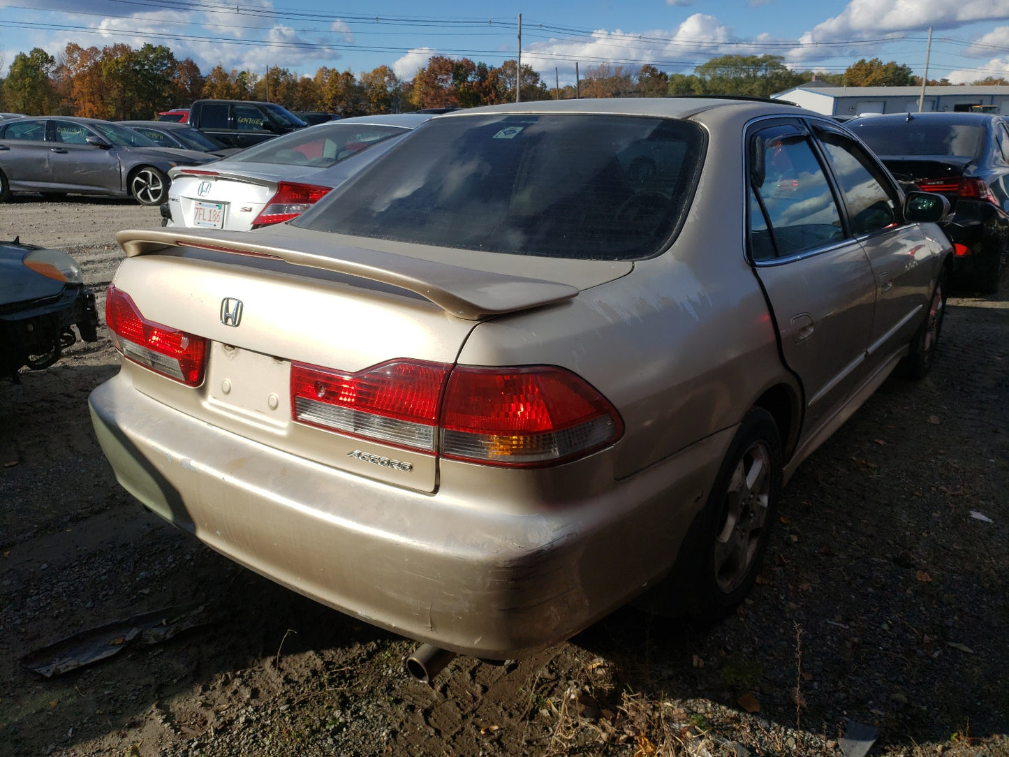 2002 HONDA ACCORD EX - 1HGCG165X2A037914