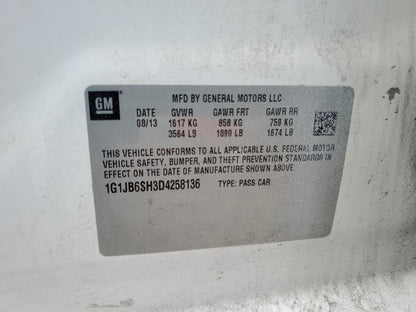 2013 CHEVROLET SONIC LS - 1G1JB6SH3D4258136