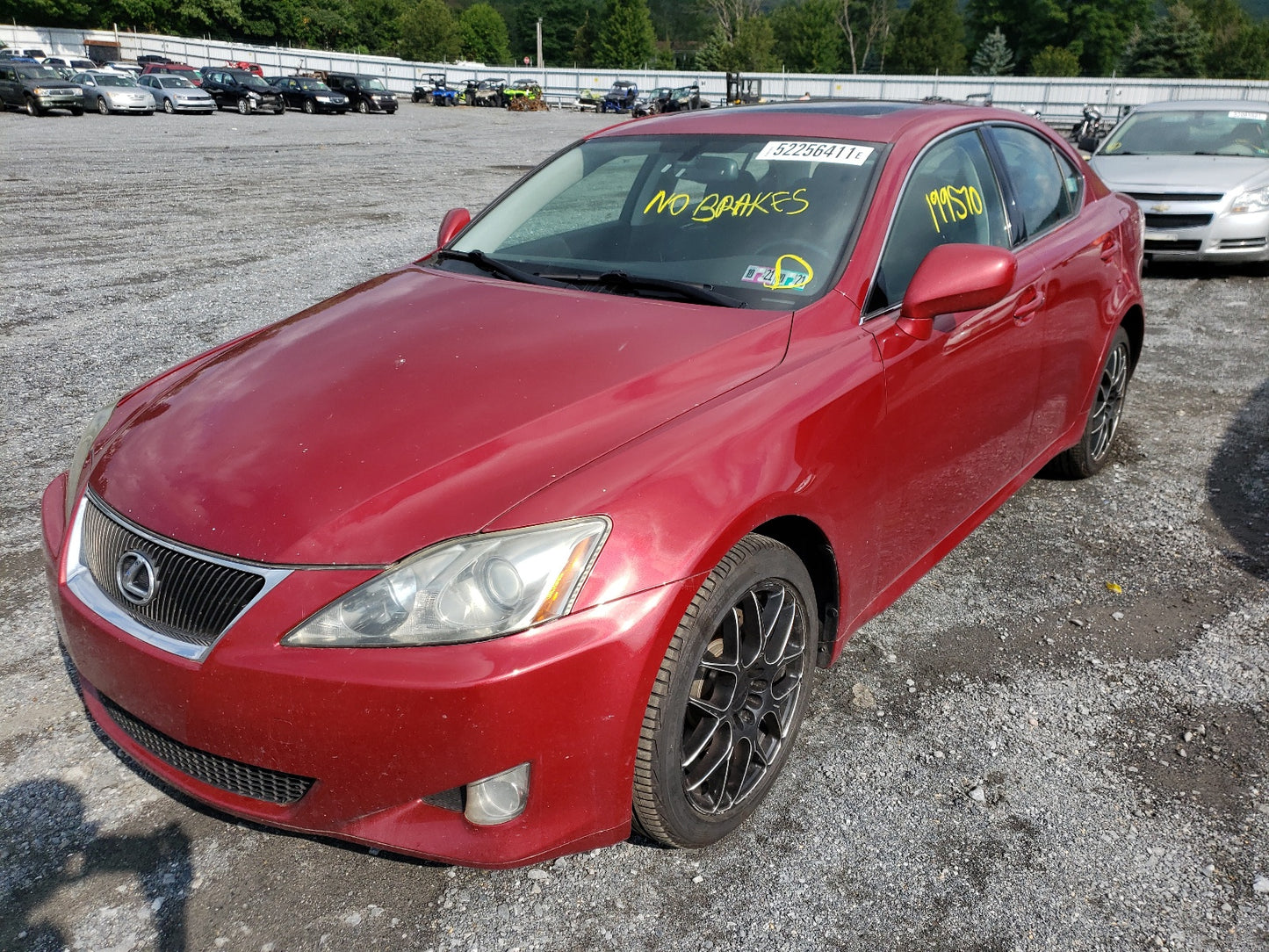 2006 LEXUS IS 250 - JTHCK262365003562